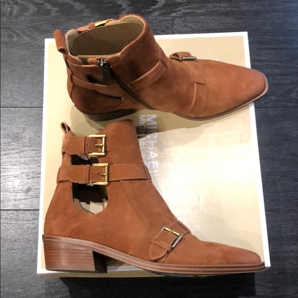 MICHAEL Michael Kors Shoes Michael Kors Suede Radley Bootie Poshmark